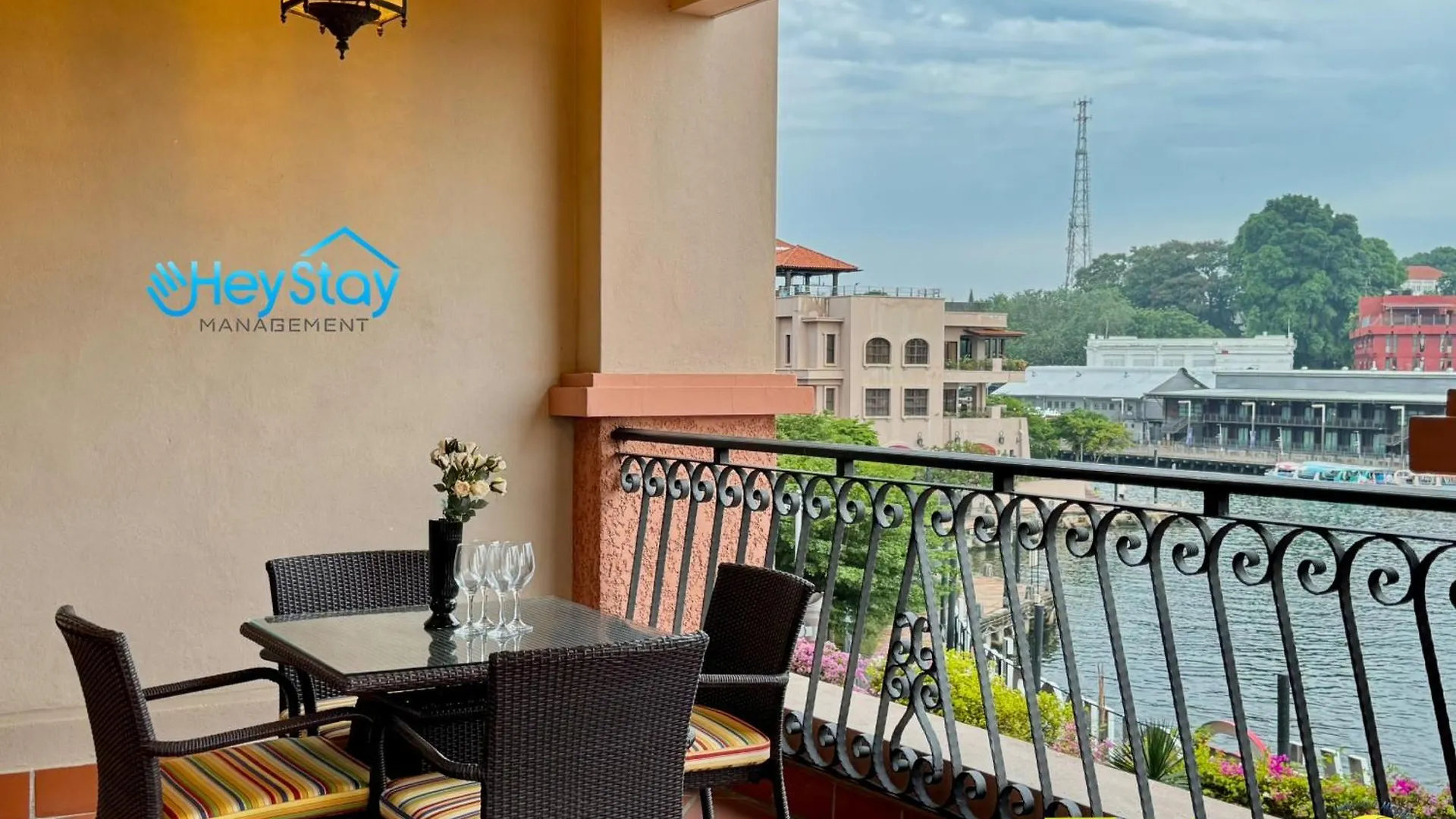 Casaderio Residences Deluxriversuite Walk5Minstojonkerst By Heystay Management Malacca Lägenhet