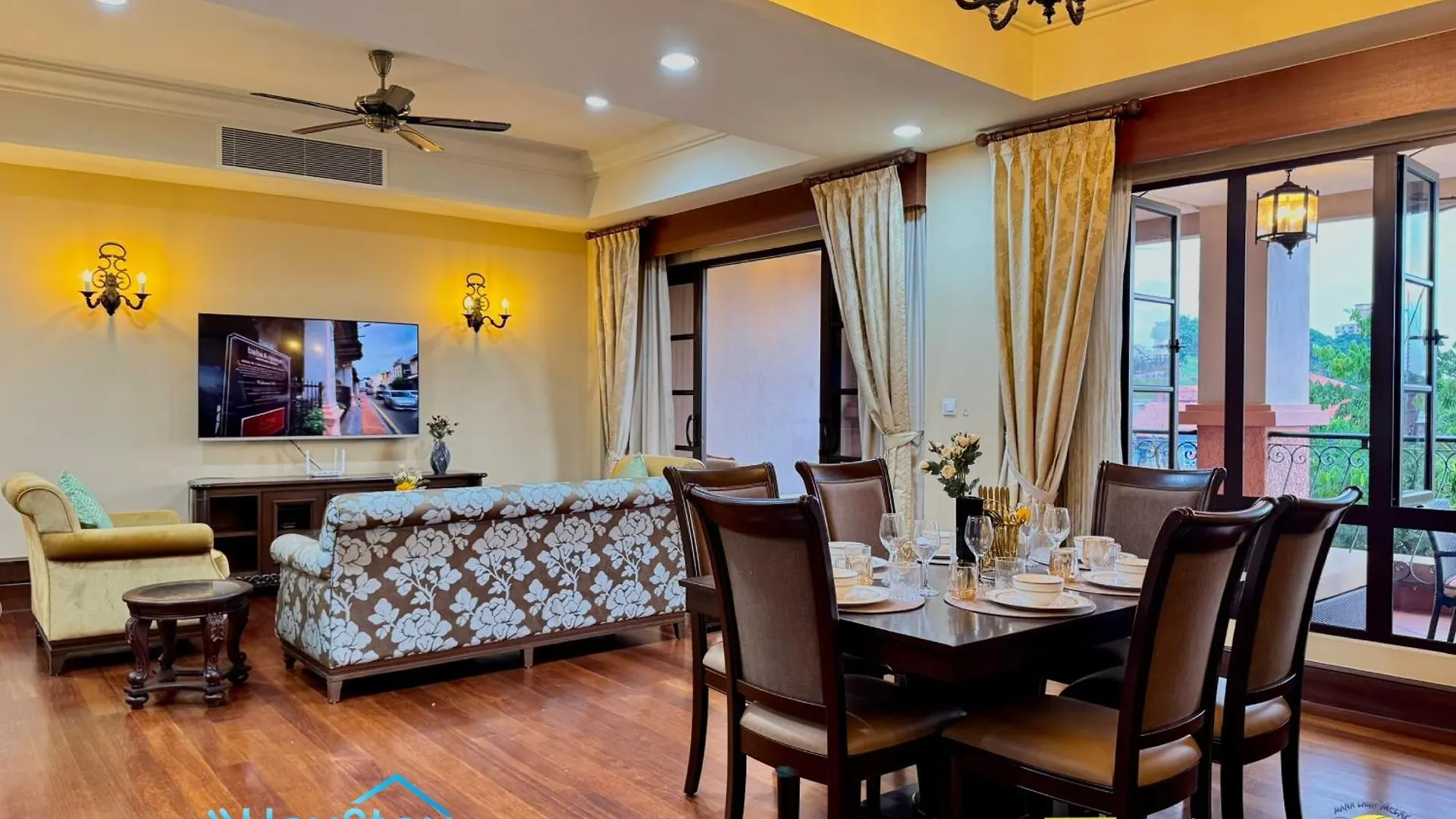 Casaderio Residences Deluxriversuite Walk5Minstojonkerst By Heystay Management Malacca Lägenhet